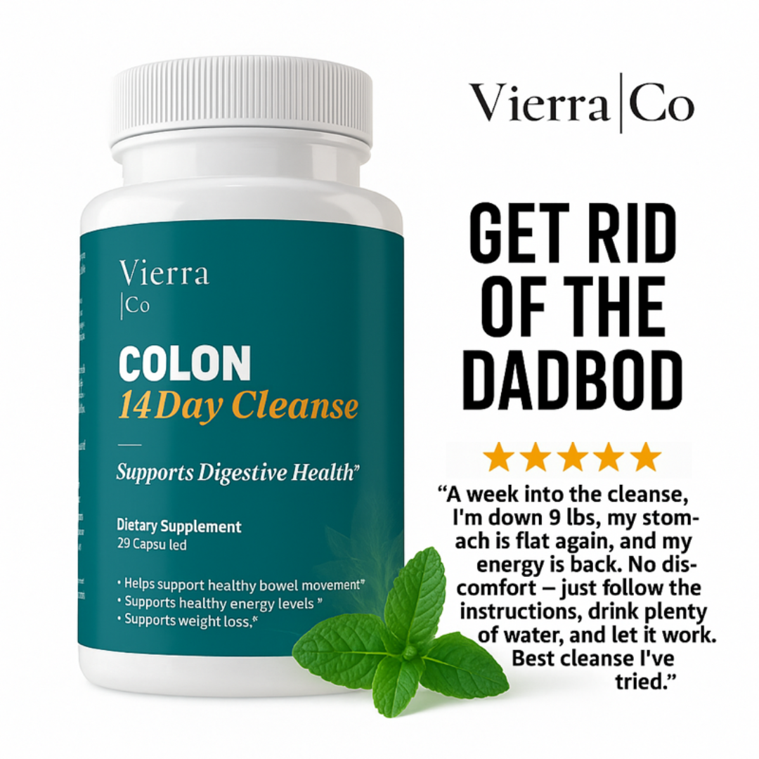 VierraCo Core Flush™ — 14-Day Colon Cleanse